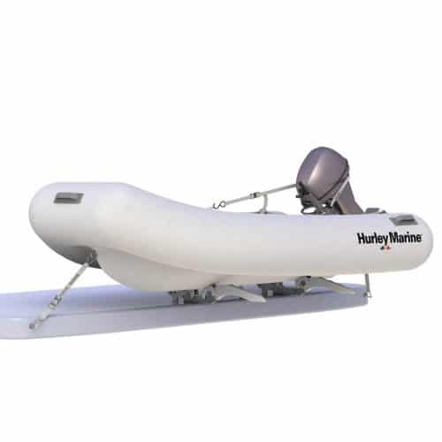 H2O Dinghy Davit System lift and pull your tender on for easy storage