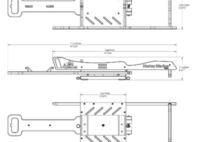 AquaJet Davit Dimensions