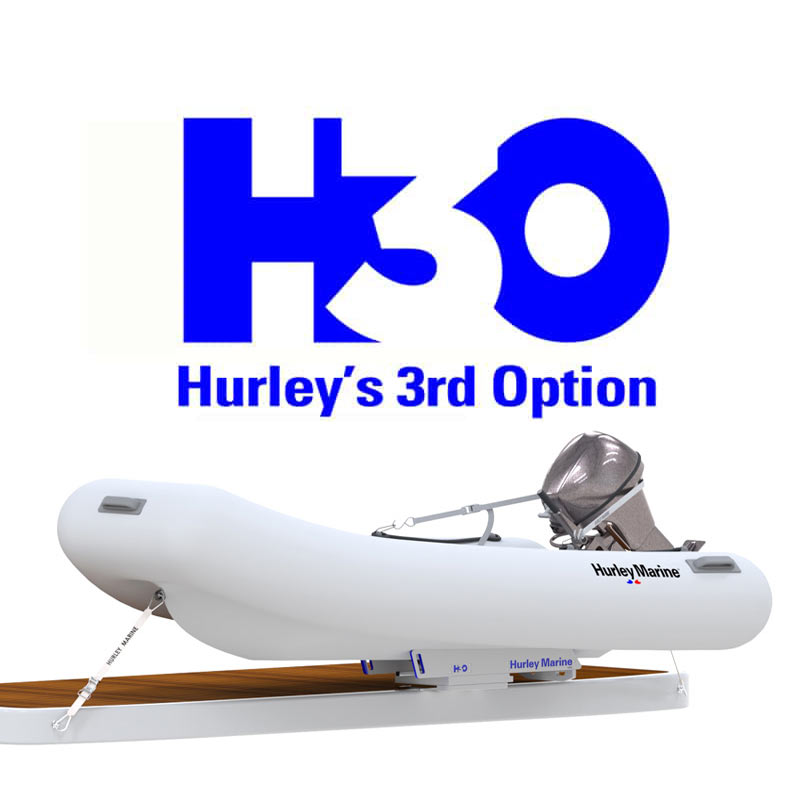 Hurley H3O Dinghy Davit System ®